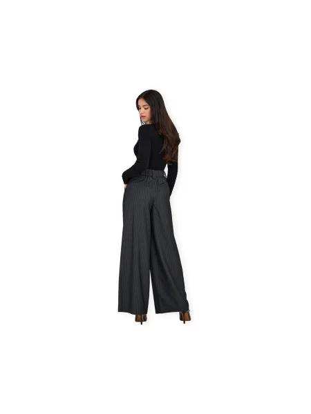 Pantaloni Only melange gri