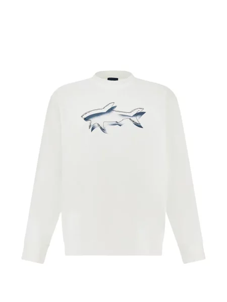 Hanorac Paul & Shark cu imagine alb