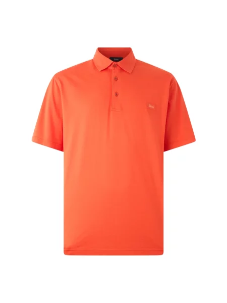 Koszulka polo Herno pomarańczowa
