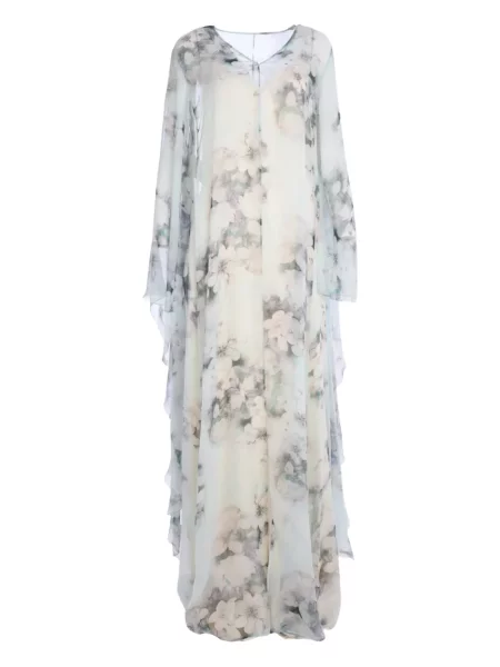 Rochie maxi Alberta Ferretti cu model floral cu imagine