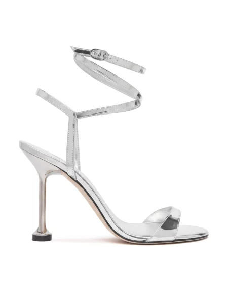 Basutės Stuart Weitzman Naudistini Wrap Sidabrinė