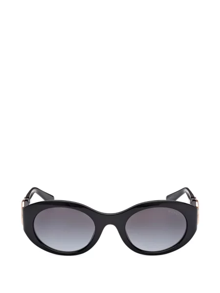 Ochelari de soare Guess Eyewear cu autograf negru