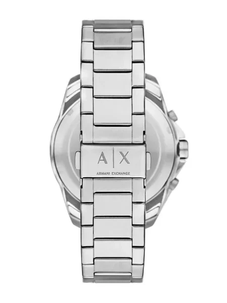 Armani Exchange Hodinky Spencer Strieborná čierna