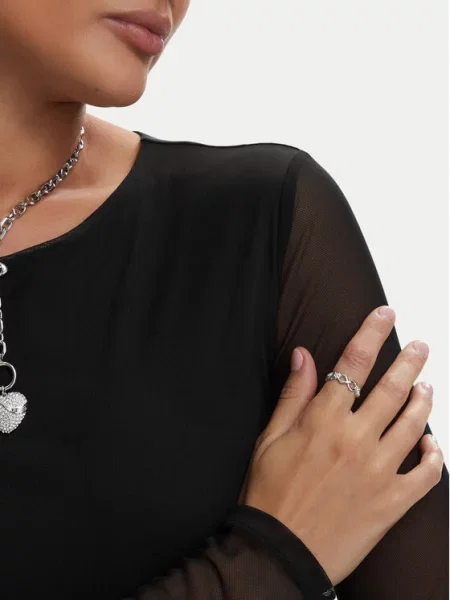 Guess Prstan Srebrna