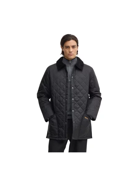 Płaszcz Barbour pikowany czarny
