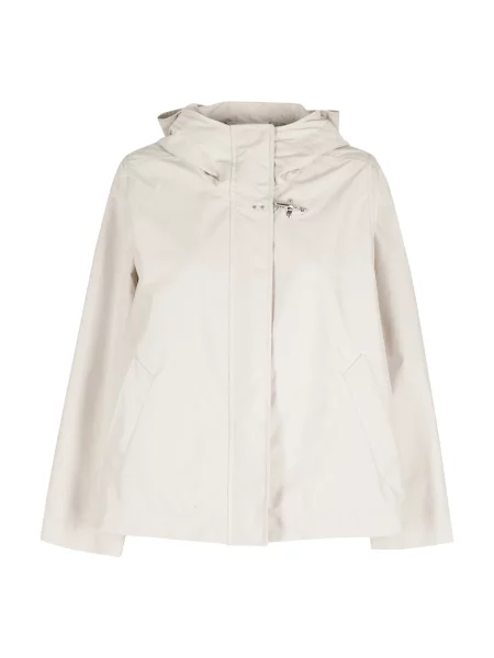 Parka Fay z kapturem beżowa