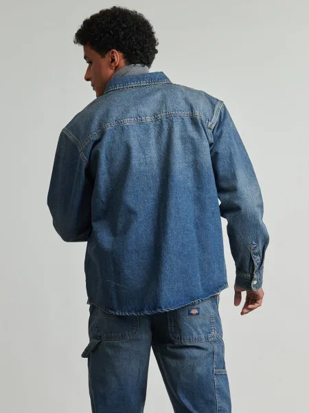 Košeľa Dickies modrá