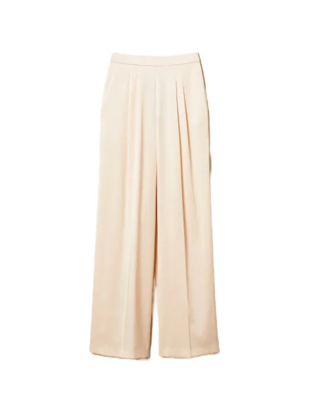 Pantaloni Twinset din satin