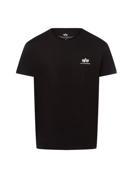 Alpha Industries T-shirt Mężczyźni jednolity M czarny