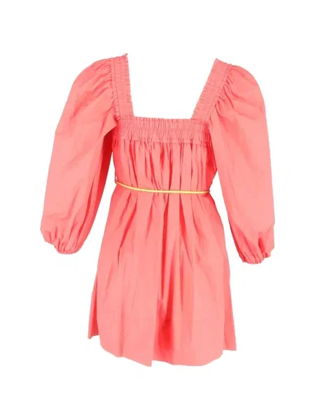 Rochie mini Zimmermann plisată de costum roz