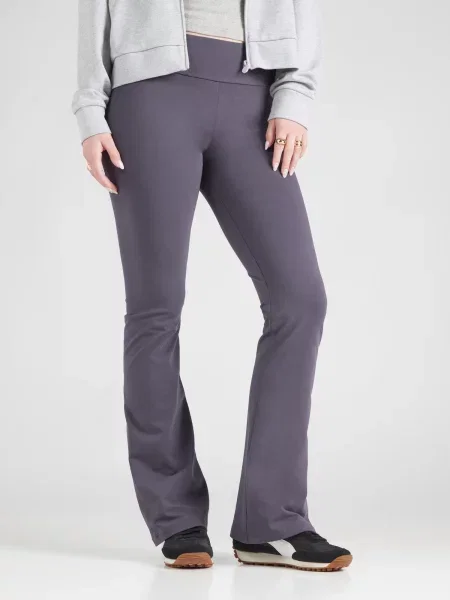 Emporio Armani Legíny Flare Fit sivá