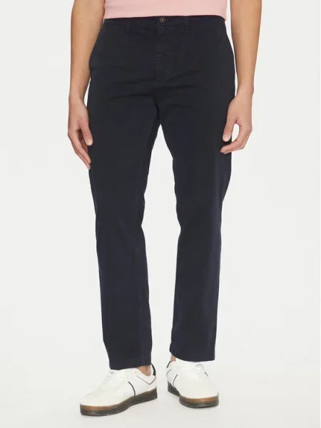 BOSS Pantaloni chino Bleumarin portocaliu