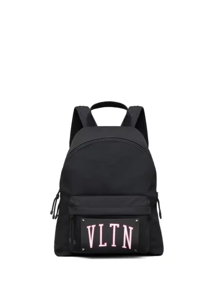 Rucsac Valentino Garavani cu autograf negru