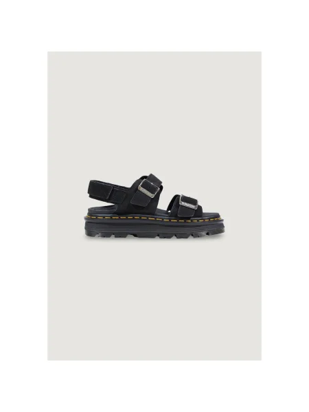 Pantofi Dr. Martens din piele cu platformă negru