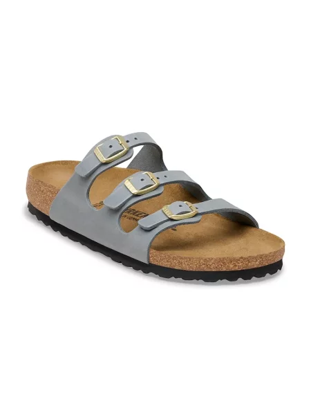 Замшеві шльопанці Birkenstock Florida