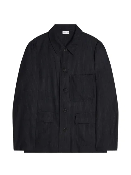 Prugasta košulja Dries Van Noten plava