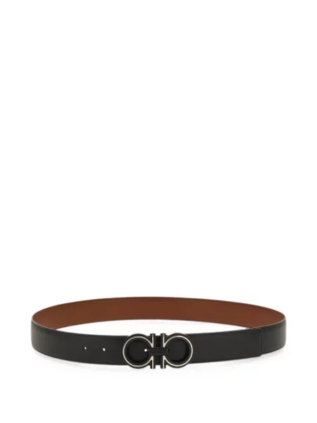 Cu centură reversibil curea Ferragamo negru