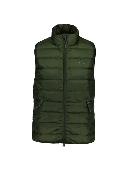 GANT Mellény sötétzöld