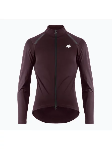 Férfi kerékpáros dzseki ASSOS Mille GT Shell Evo mulberry brown. Méret: M barna