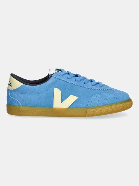Veja sneakers din piele intoarsă Volley femei