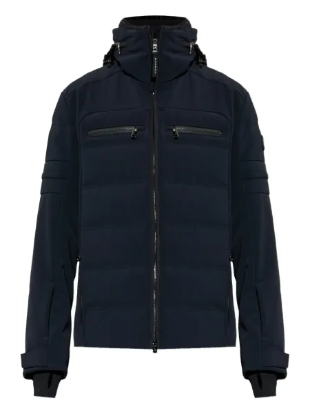 Jeździć na nartach kurtka narciarska Bogner z kapturem czarna