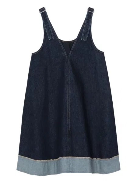 Rochie din denim 3.1 Phillip Lim de costum albastru