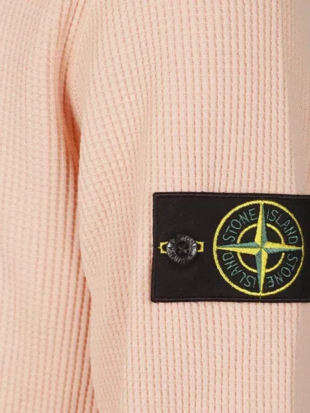 Hanorac Stone Island cu strasuri roz
