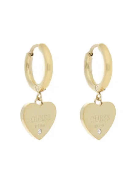 Сережки Guess Huggie Me Позолота кольору жовтого