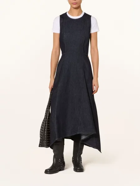 G-Star Sukienka Jeansowa blau granatowa