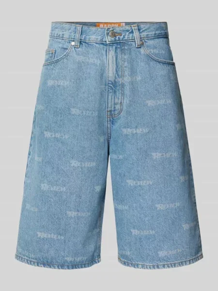 Szorty jeansowe o kroju baggy fit z 5 Review