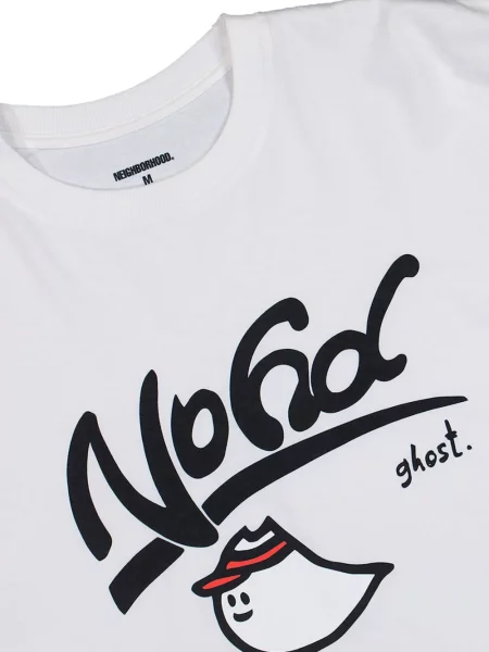 Tricou Neighborhood lung alb