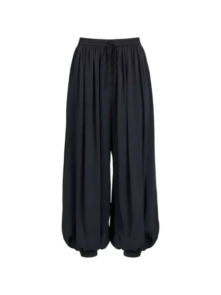 Pantaloni Cinq A Sept din satin negru