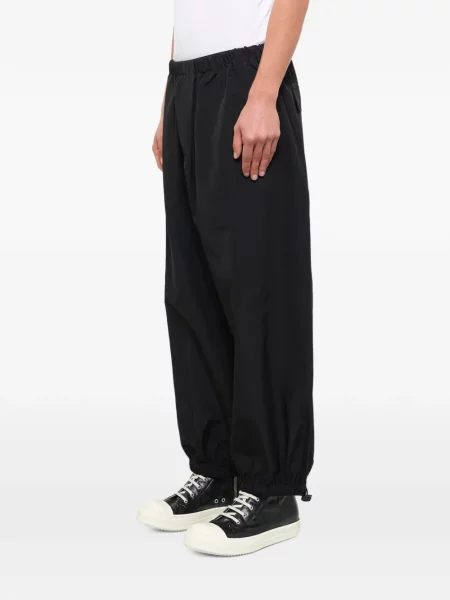 Pantaloni Entire Studios cu cordon negru