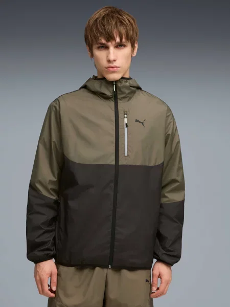 Ветровка Puma зеленая