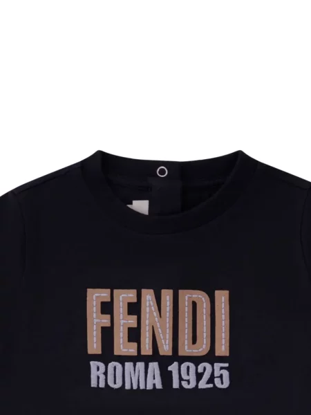 Koszulka dziecięca Fendi niebieska