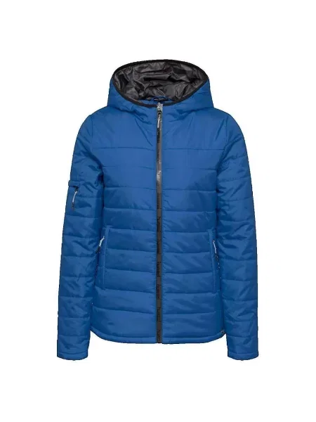 Vestă cu glugă Hummel cu glugă albastru