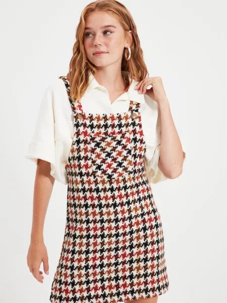 Sukienka Trendyol w kratę