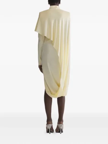 Rochie Mugler drapată de costum