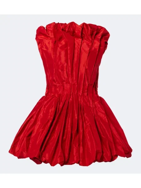Rochie mini Tove de mătase roșu