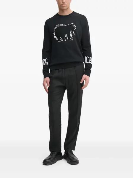 Pulover Iceberg lung negru