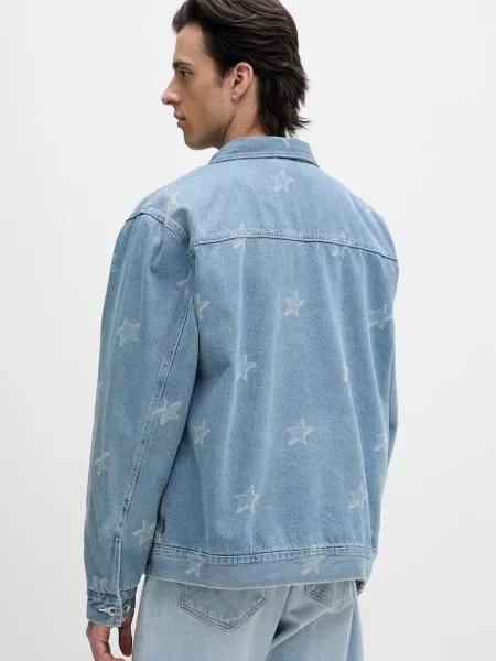 Vans kurtka jeansowa niebieska