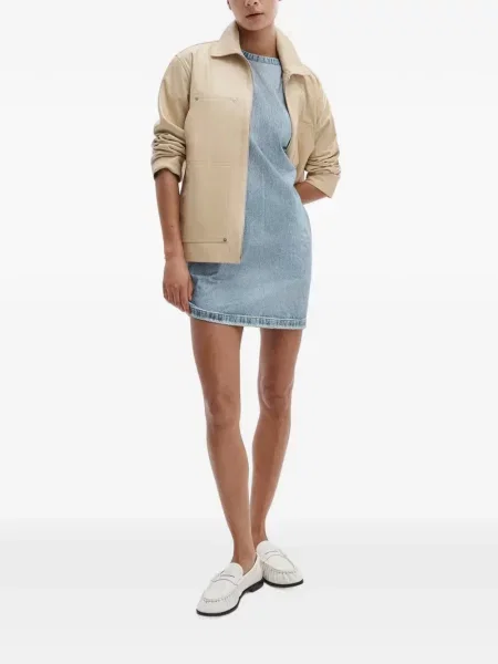 Rochie tip cămașă Rag & Bone albastru