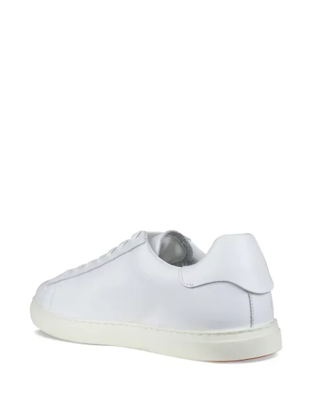 Sneakerși Dsquared2 din piele alb