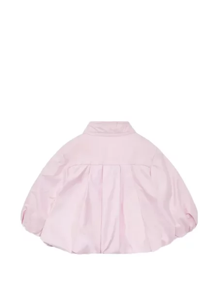 Kurtka dziecięca Moncler Enfant różowa