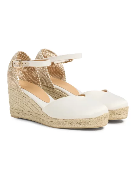 Espadryle Castaner białe