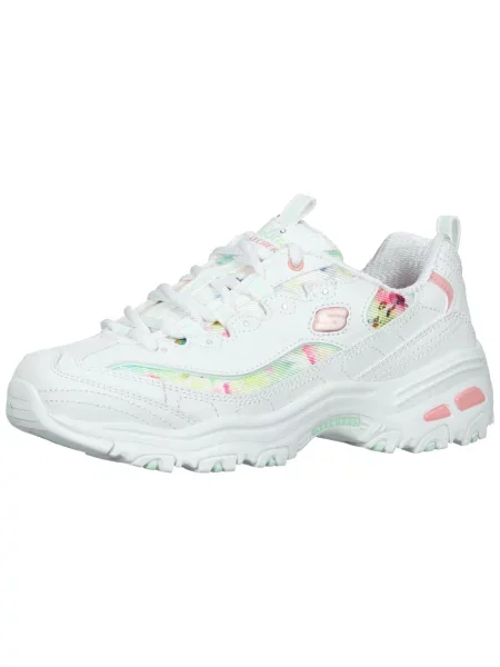 SKECHERS Nizke superge rumena / zelena / lila / roza bela