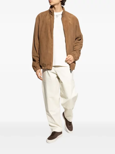Geacă bomber Moncler maro