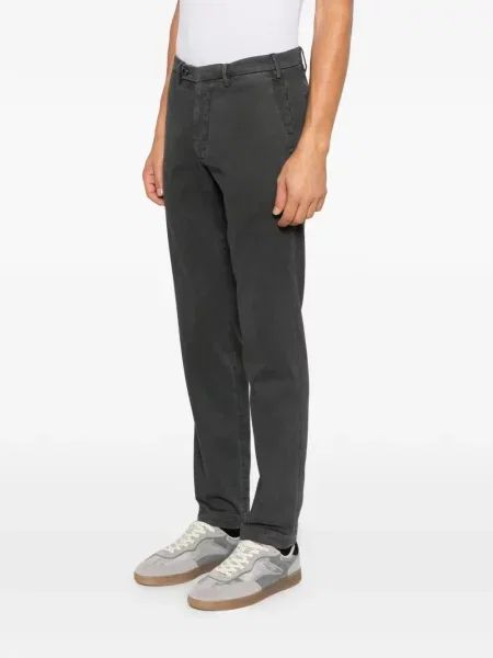 Pantaloni Michael Coal din țesătură twill gri