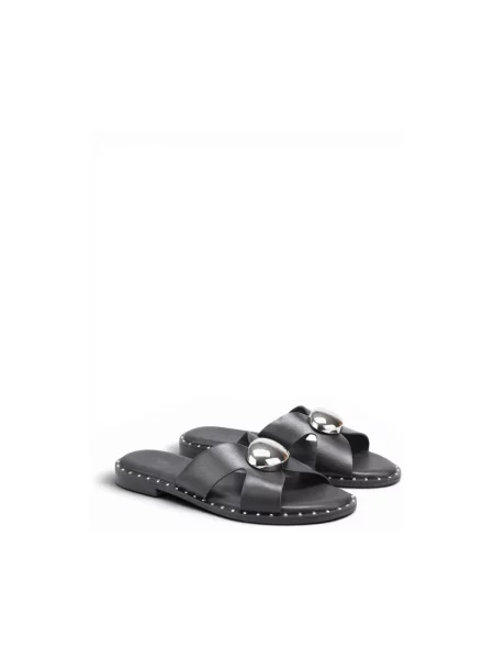 Šľapky La Modeuse čierna