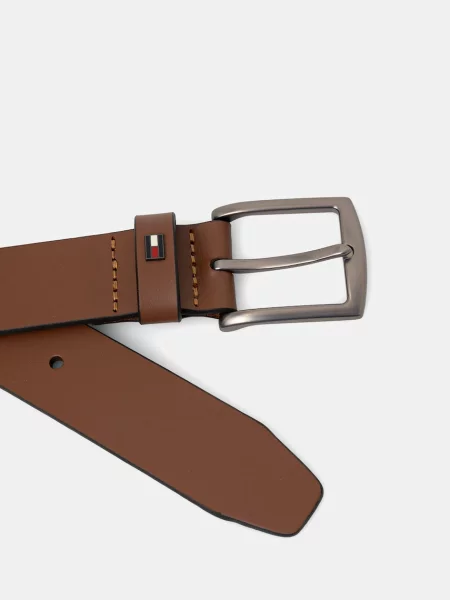 Tommy Hilfiger pas usnjeni rjava